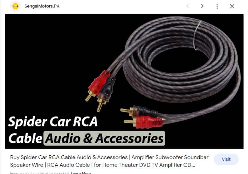 Car Audio OFC RCA Wire Twisted Pairs 5 Meter High Quality 7
