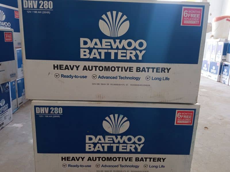 new jumbo size battery 6 month free warrenty 0