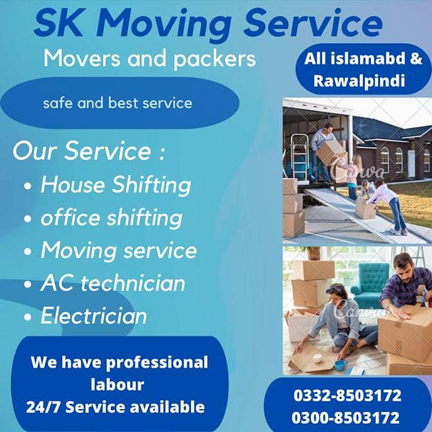 SK Movers Packers Provides Relaible Home Shifting & Packing03328503172 9