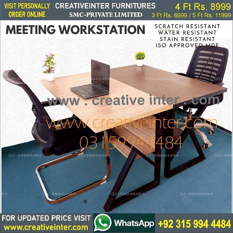 Office Workstation Meeting Conference Table Desk Chair 12