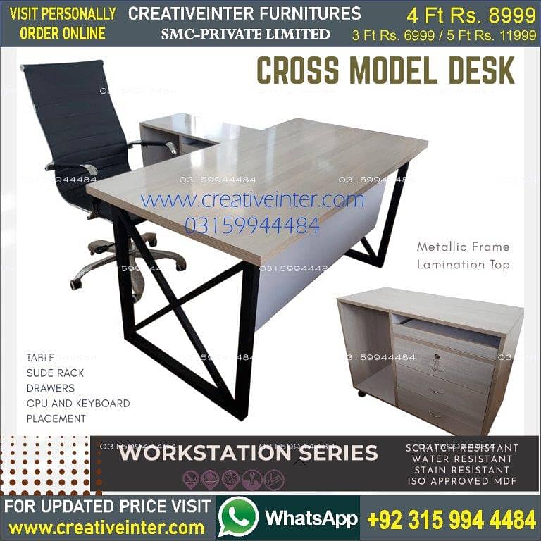 Office Workstation Meeting Conference Table Desk Chair 14