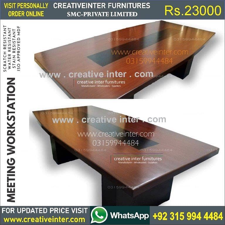 Office Workstation Meeting Conference Table Desk Chair 16