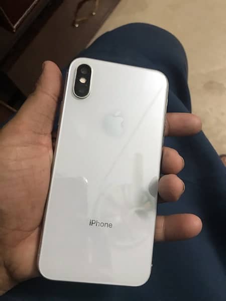 iPhone X 256 pta approved with box 100 battery health 0