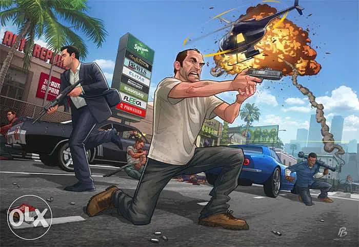 GTA 5 GAME For Pc 65 GB 80%oOff Price Full Genuine 1