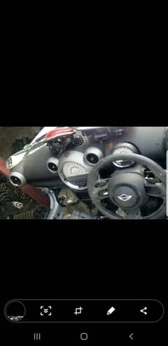 Mini Cooper Engine gear with security system