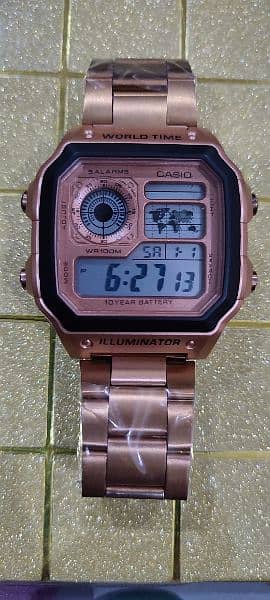 casio Ae-1200wh branded stylish watch 1