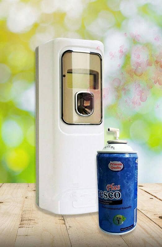 Automatic room perfume dispenser with remote USE WITH ELECTRICITY 6