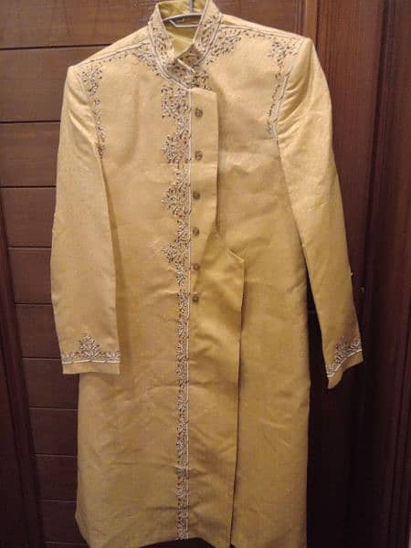 groom/ dulha decent  sherwaani used once only. 6