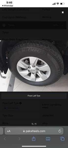 Toyota Prado tyres rims alloy wheels 3