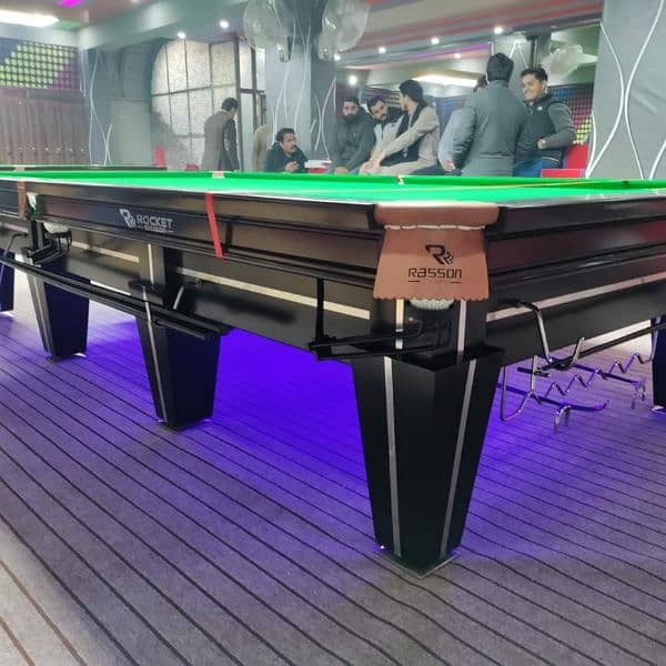 CUSTOMIZED SNOOKER TABLE / BILLIARDS TABLE/ RASSON TABLE/ SNOOKER POOL 8