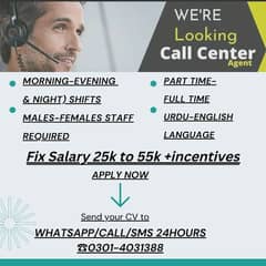 Call Center job available for everyone in Lahore