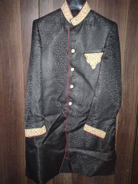 Groom Shirwani Complete Dress only one time used. 4