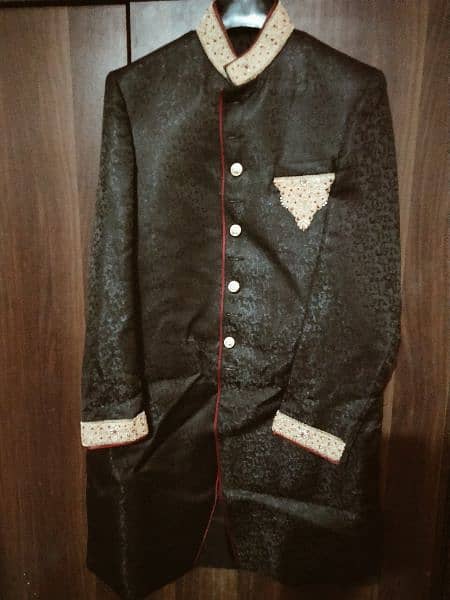Groom Shirwani Complete Dress only one time used. 5
