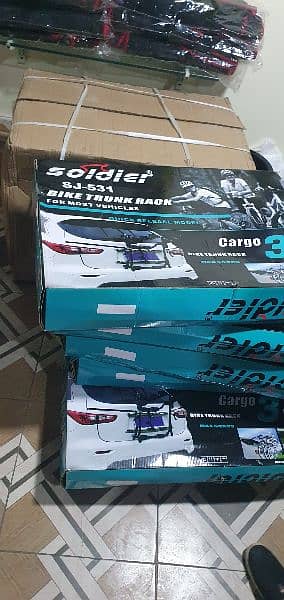 Soldier Sj 531 Bicycle Car Carrier Trunk Cycle Rack(Excellent Quality) 1