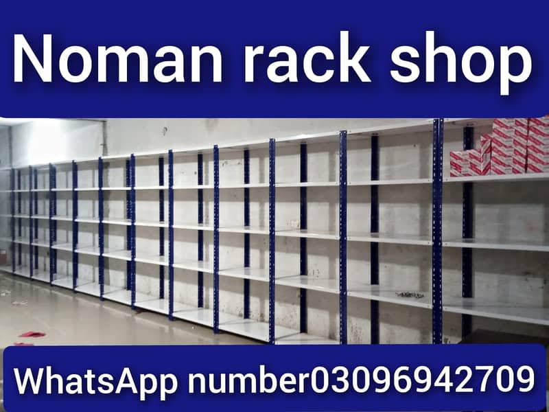 Wall Rack / Store Rack/ Gondola rack / Cash Counter / shopping trolley 13