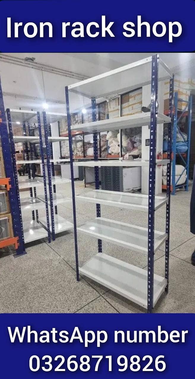 Wall Rack / Store Rack/ Gondola rack / Cash Counter / shopping trolley 8