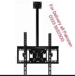 LCD LED TV imported stand Height adjustable Ceiling mount bracket 0