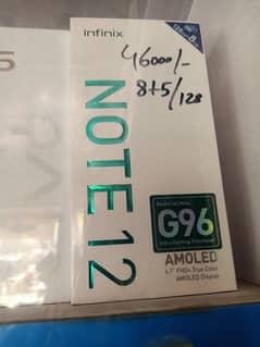 note 12 8 128 box pack fix price