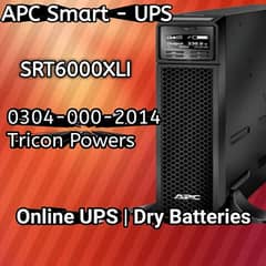 APC Smart UPS 6000va LCD 230v SRT6KXLI