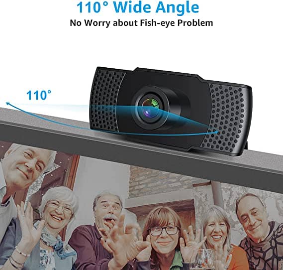 1. HD Pro Webcam, Full HD 1080/30fps,(2). USB Webcam with Microphone 4