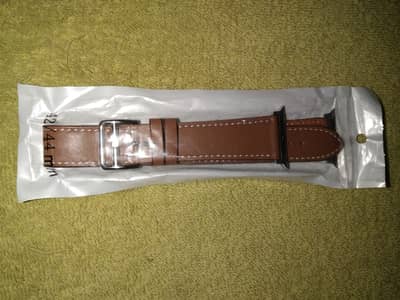Double Tour leather Strap/Loop For Apple Watch Series 1 to 7 42mm 44mm 7