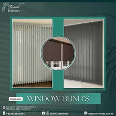 window blinds curtains office vertical roller roman by Grand interiors 0