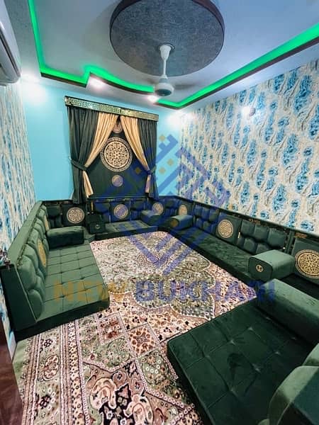 Arabic Majlis | Sofa set | Bed renovation | Bethak | Curtains | Rugs 2