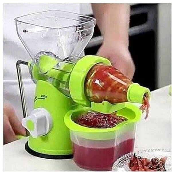 Kitchen Star Multifunction Manual Juicer, Chopping Machine & 1