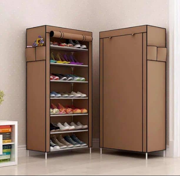 DIY-Multicolor 3 Door Portable Wardrobe Cupboard 03020062817 5