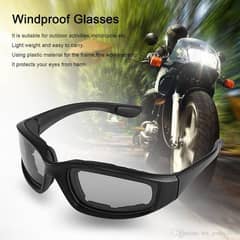 Motorcycle Glasses Outdoor Sports Driving Bike Riding Glasses Padded