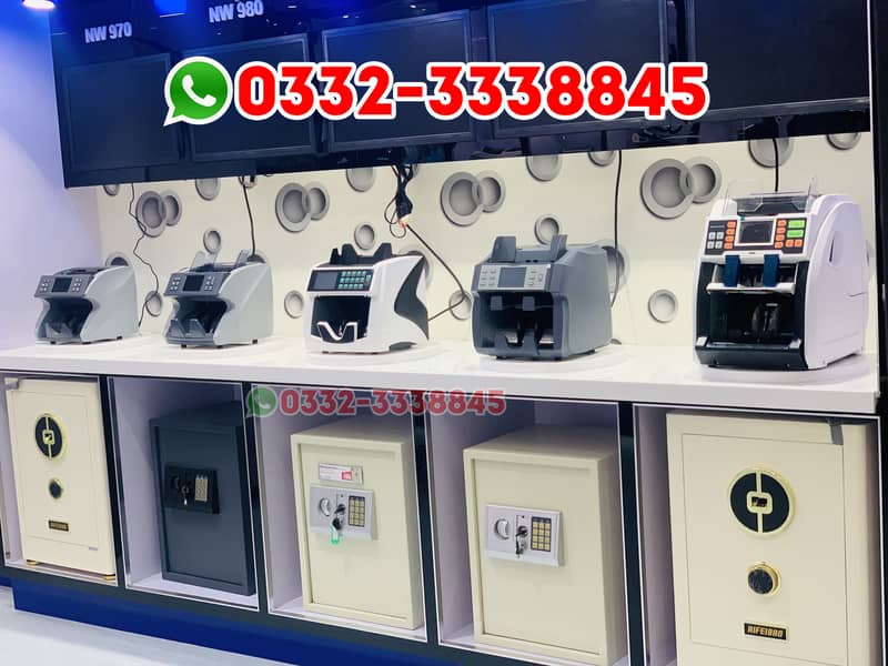 Cash Bill counting machines & Cash digital safe lockers in Pakistan 16