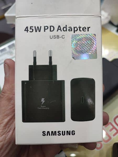 Samsung 45watt 100% Original Super Fast Adapter Charger 4