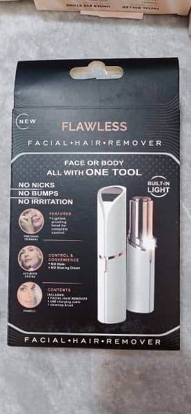 Flawless Facial Hair Remover 4