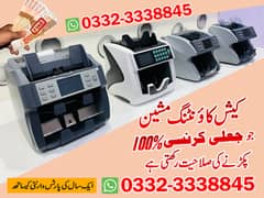 cash counting machine 100% fake note detection 1 year warranty
