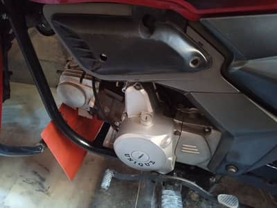 unique 100 cc with self start alloyrim exchange possible