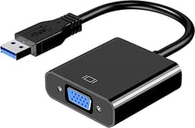Converter USB to VGA Adapter,USB 3.0/2.0 to VGA AdapterMulti-Display