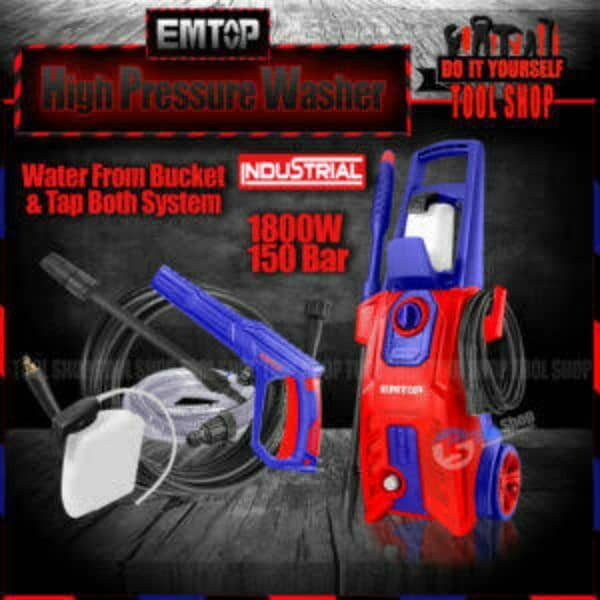 EMTOP industrial High Pressure Car Washer Machine - 150 Bar - 2200 Psi 9