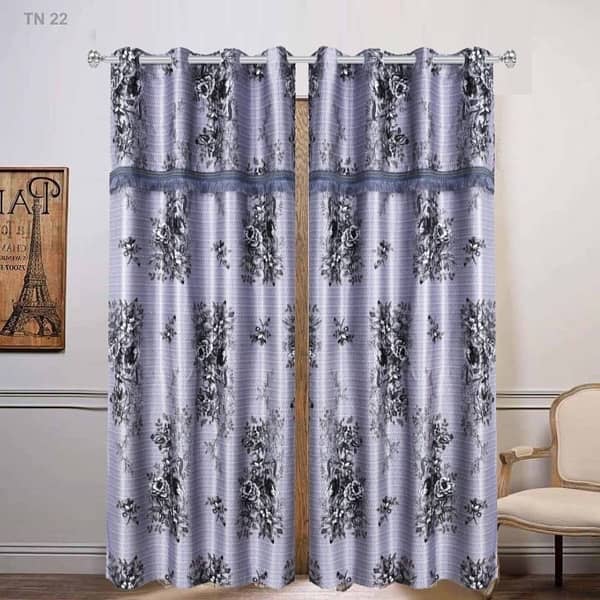 Curtains Crystal Silk Cotton 1