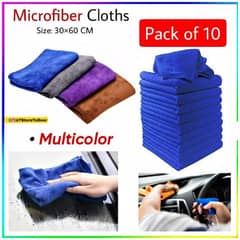Microfiber Cleaning & Polishing Cloths (Multi Purpose)