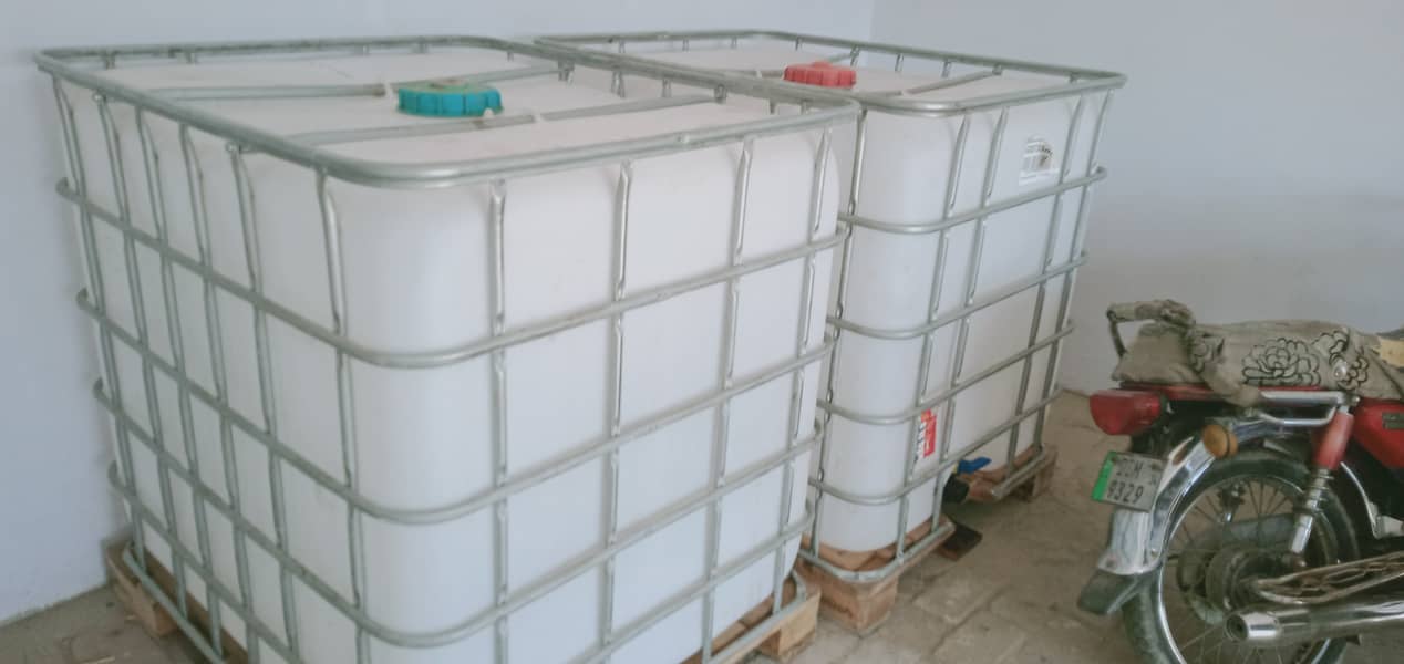 1000 liter IBC Imported Plastic Tank for sale 4