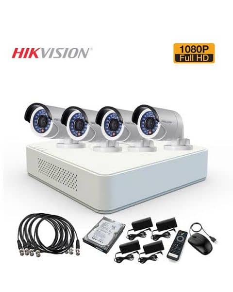 CCTV Security Cameras Full Setup Full HD 4