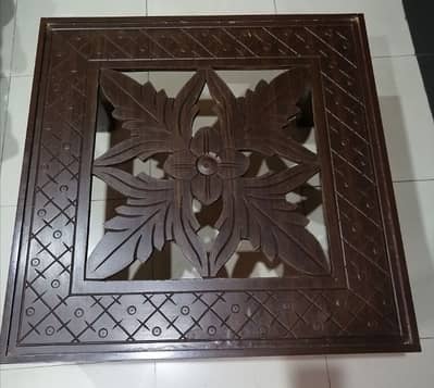 Center Table with mirror