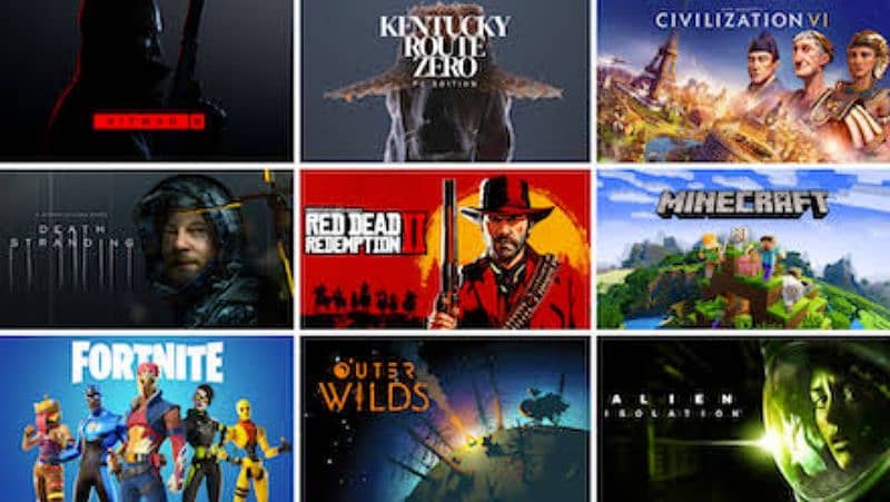 Pc Games available 2