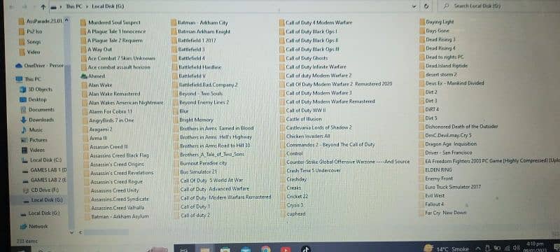 Pc Games available 6