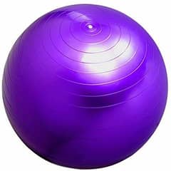 Yoga Ball Gymnastic Ball Anti Burst and Slip Resistance with Foot Pum 0