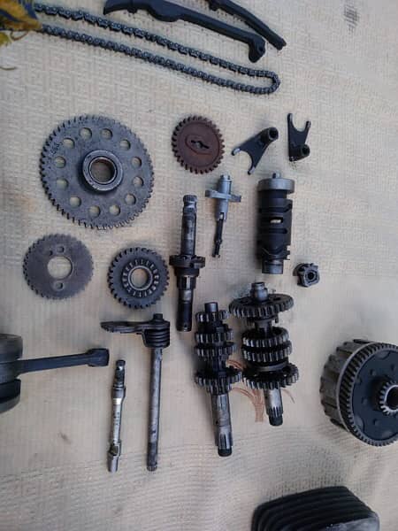 Suzuki Gs150 cc engine parts 6