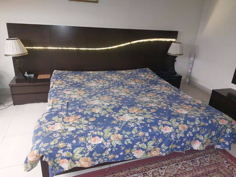 Double bed with mattress 2