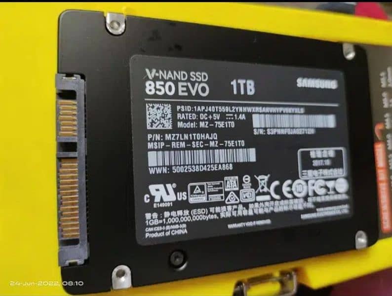 Samsung SSD drive Evo 850 2