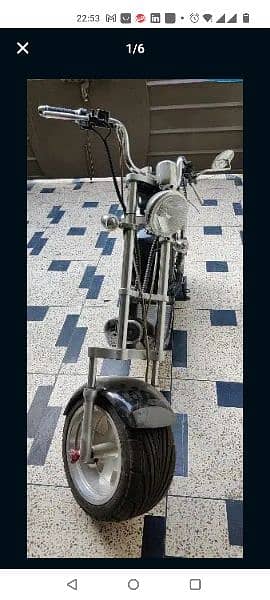 Electric Bike (Harley Davidson Style) 5