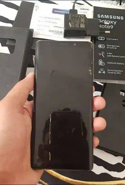 samsung note 9 pta approved 6/128 with box 3